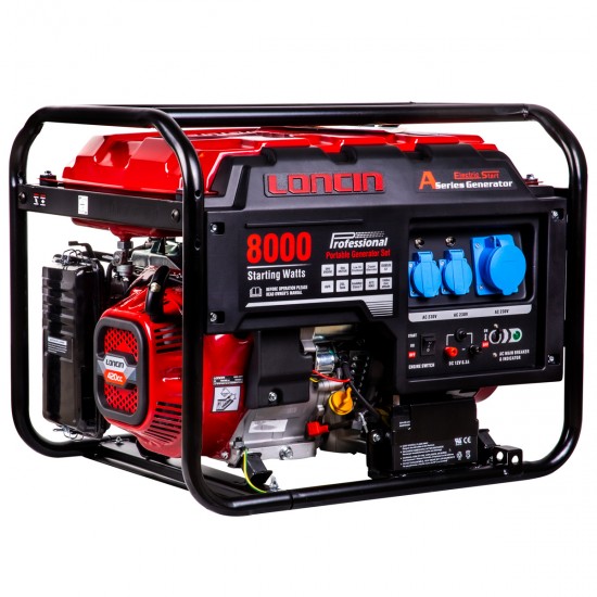 Loncin Lc8000d-a Eur5 Jeneratör 6,5 Kw Marşlı